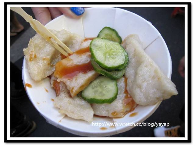 台北美食 基隆廟口-阿華炒麵、天婦羅、碳烤蚵仔煎、泡泡冰