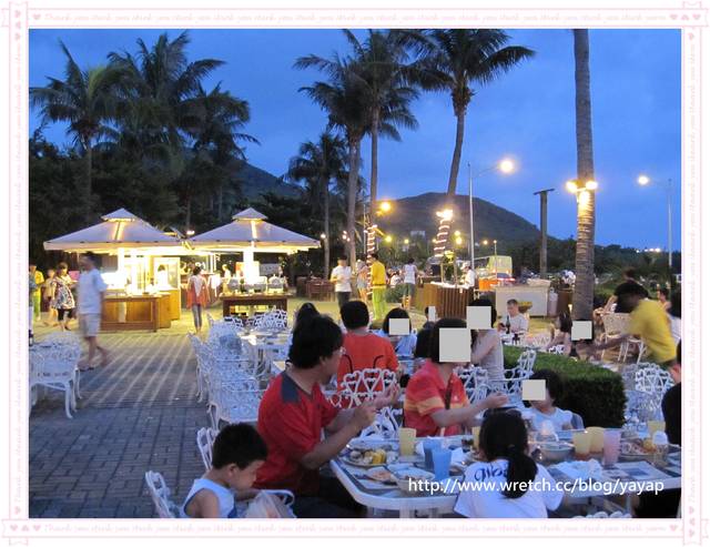 【美食】我的浪漫情人節大餐!墾丁凱薩大飯店庭園BBQ。