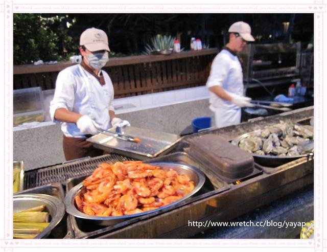 【美食】我的浪漫情人節大餐!墾丁凱薩大飯店庭園BBQ。