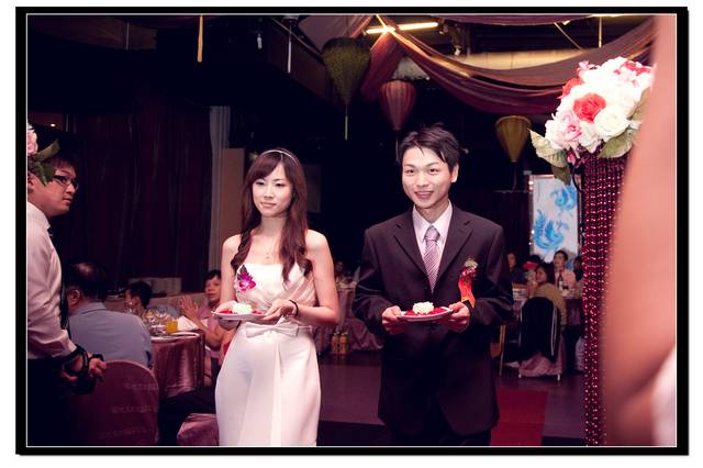 婚禮 伴娘日記(四)終於可以吃飽飽的歡樂宴客時間!