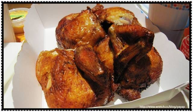 高雄美食 一吃馬上上癮的烤雞,21世紀風味館。