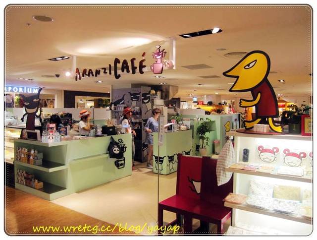 【美食】台北新光三越南西店,可愛翻翻的阿朗基Aranzi Cafe - 第4張圖 【美食】台北新光三越南西店,可愛翻翻的阿朗基Aranzi Cafe