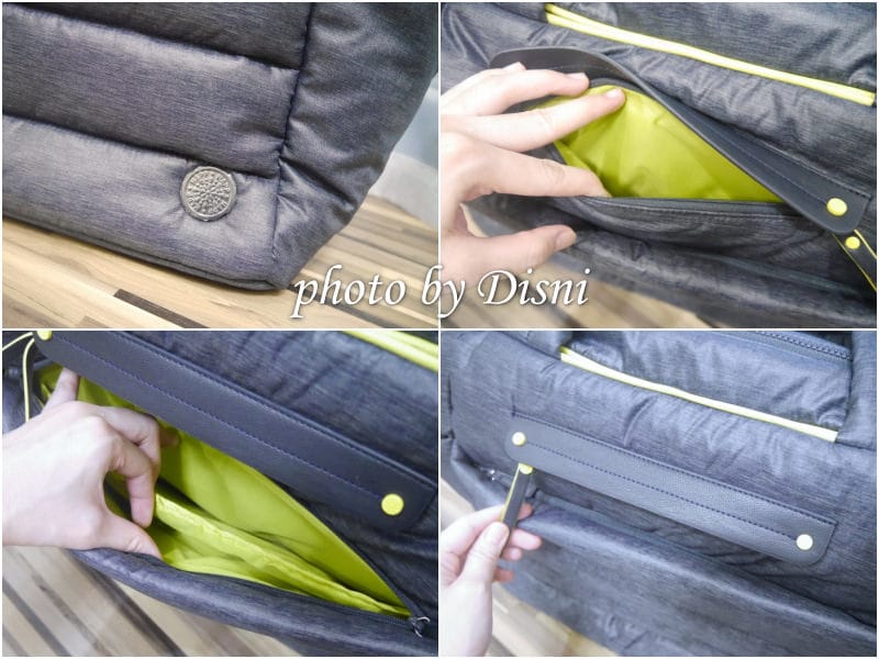 【用品】HAPP 媽媽包 citiesocial找好東西,3way爸媽都愛Mattie Tote–單寧 - 第4張圖 1-3--