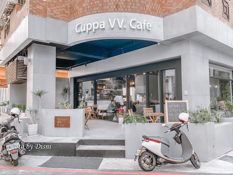 【台中美食】Cuppa VV Cafe輕食早午餐下午茶熱門選擇,排隊千層好吃推薦IG打卡/網美店 - 第2張圖 1-1-0