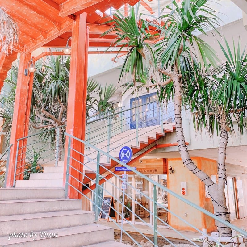 【日本遊記】一打一沖繩親子自由行Day3美國村下午茶Seaside Cafe Hanon/AEON永旺買藥妝/大國藥妝/ARICCIA晚餐pizza沖繩美食/美國村住宿