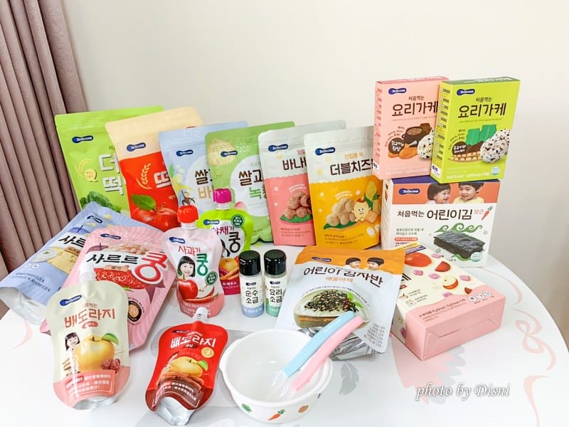 【寶寶食品】韓國BeBecook 寶膳輔食/副食品,米餅/果泥餅/玉米球/海苔酥/拌飯香鬆/米棒/海苔/益生菌泡芙/綜合蔬果汁/幼兒鹽巴/餐具開團/團購 - 第35張圖 1-8