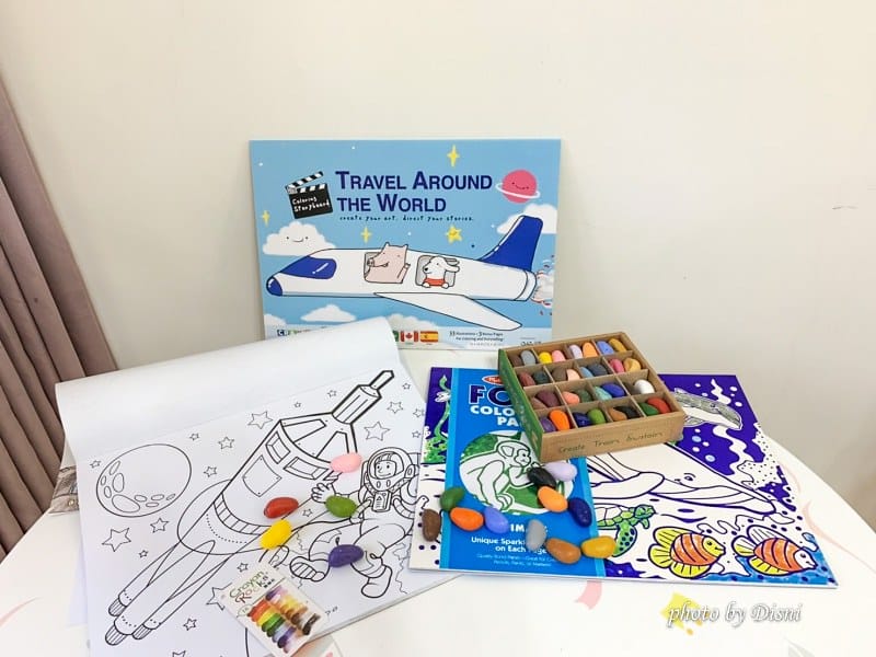 【幼童用具】美國Crayon Rocks酷蠟石幼童畫畫/寶寶畫畫 好塗好握&美國瑪莉莎 Melissa & Doug繪圖本 - 第3張圖 1-1 S__212025372