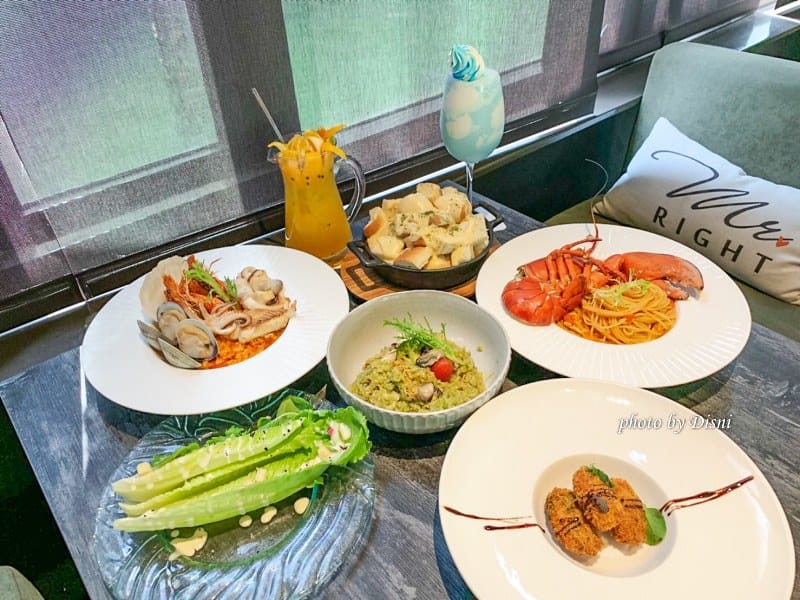 【台中西屯美食】aqua水相餐廳法義料理超熱門約會聚餐浪漫餐廳,水岸設計中西創意料理 - 第17張圖 1-4