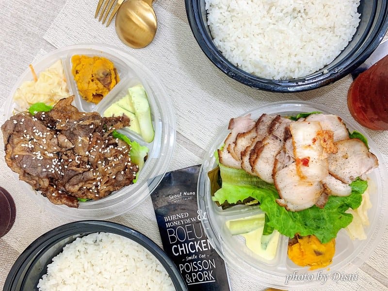 【台中西屯美食】首爾Nuna平價異國料理便當美味好吃的便當外送,在家也能輕鬆吃美食IG打卡/菜單 - 第11張圖 S__217292813