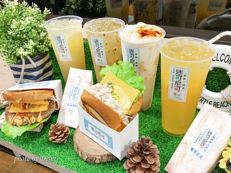 【台中北屯美食】迷可尼可新飲輕食新店搶先推,真材實料果汁必喝開幕1元活動IG打卡/菜單 - 第13張圖 1-6