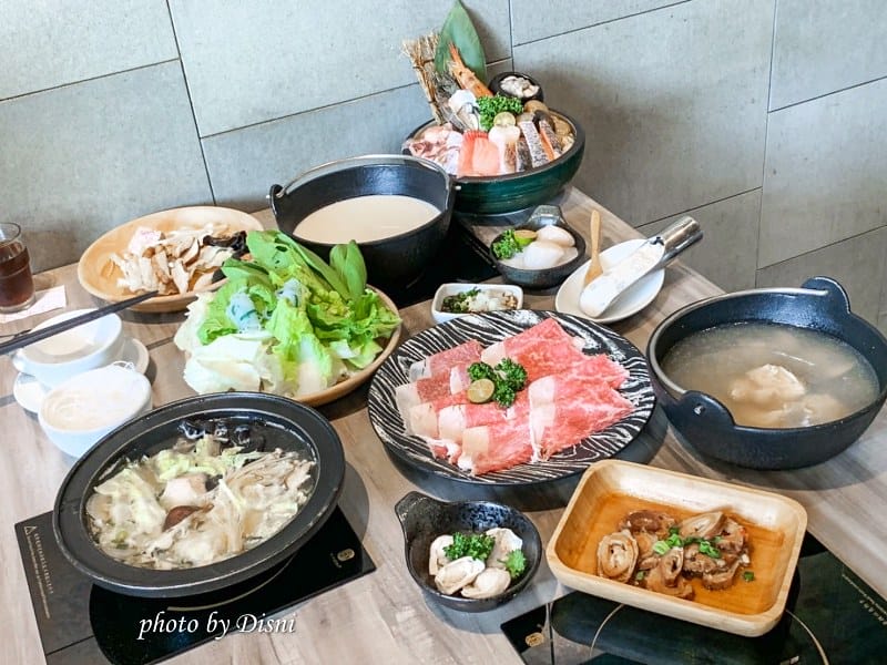 【台中西屯美食】論石間鍋物自助式菜盤自己選擇,各式湯頭平價豐富享受IG打卡/菜單 - 第21張圖 1-5
