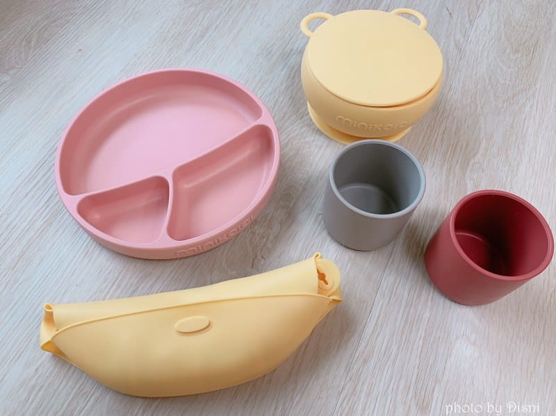 【寶寶用品】吃飯必備防髒神器英國Tidy TOT防髒圍兜托盤&土耳其Minikoioi嬰兒餐具 - 第12張圖 batch_1-6