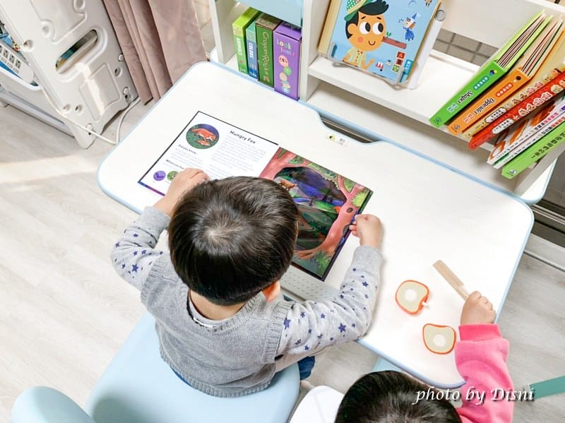 【幼童用品】成長天地 80公分兒童成長書桌 陪伴孩子一起成長,質感實用美型桌椅組 - 第3張圖 1-2_batch