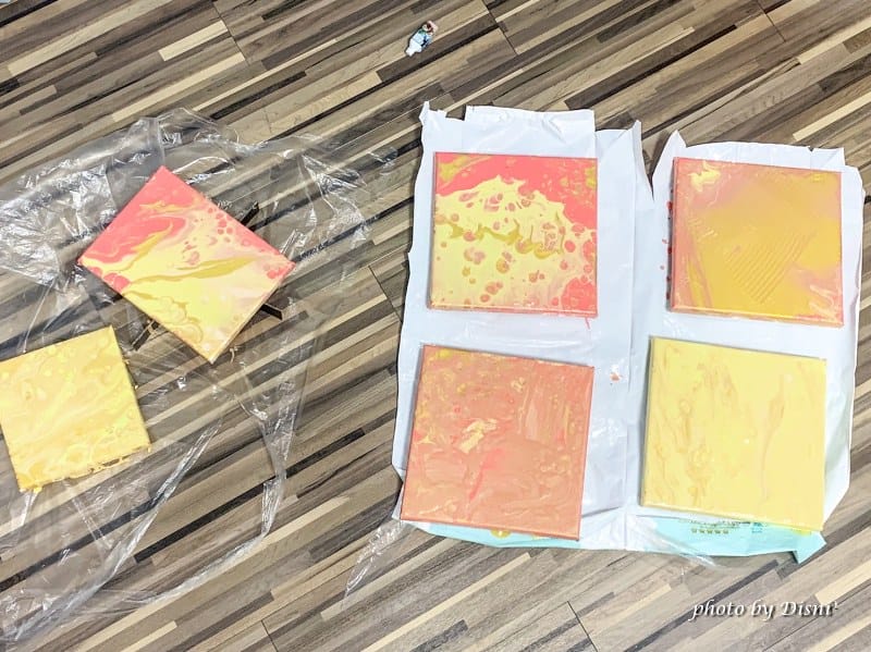 【日常】金羽毛流體畫FLUIDART藝術創作,防疫在家的親子療癒活動 - 第26張圖 1-5 S__10403874_batch1