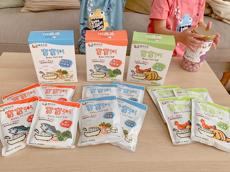 【寶寶食品】飯友食品方便又好吃的常溫寶寶粥 & 星星麥餅 - 第2張圖 1-1