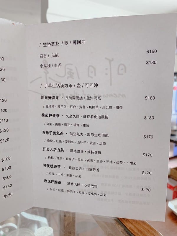 【台中北屯美食】昨日風景Brunch老屋改建文青溫馨網美早午餐,11樓之3甜點IG打卡/菜單 - 第7張圖 1-2 S__26271835