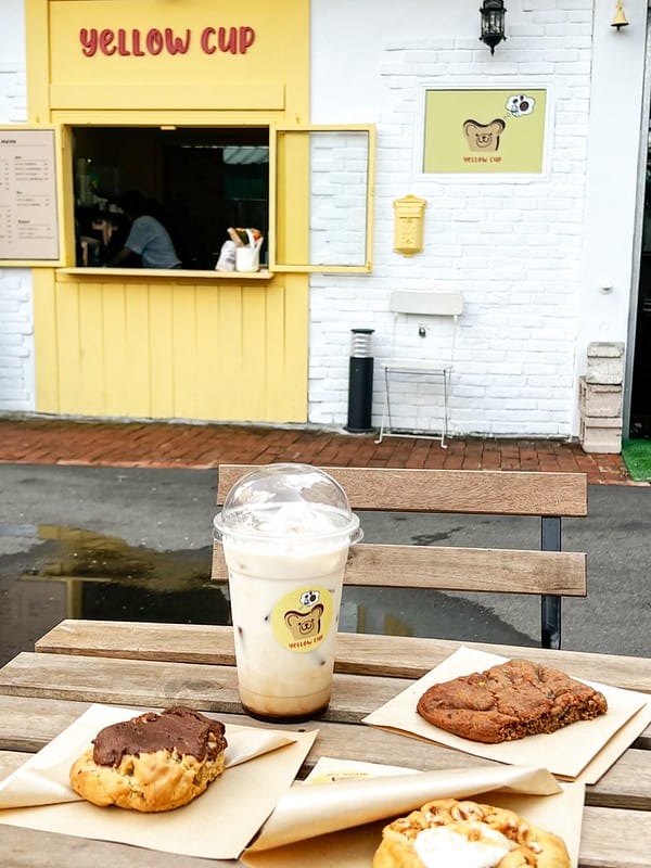 【台中北區美食】Yellow Cup鵝黃色韓系外帶咖啡,一中商圈新景點 中友百貨對面IG打卡/菜單 - 第7張圖 S__40763440