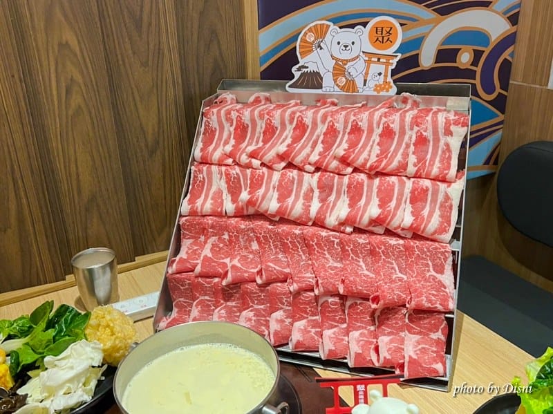 【台中西區美食】聚北海道鍋物公益路美食自助吧吃到飽,可愛熊熊、驚人肉瀑布火鍋IG打卡/菜單 - 第14張圖 S__41353240_batch
