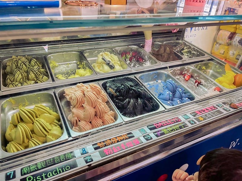 【台中西區美食】甜月亮Dolce Luna Gelato審計新村人氣美食,義大利手工冰淇淋IG打卡/菜單 - 第5張圖 1-2 S__46211078