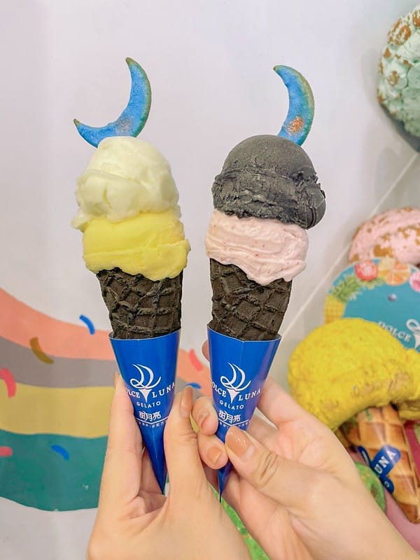 【台中西區美食】甜月亮Dolce Luna Gelato審計新村人氣美食,義大利手工冰淇淋IG打卡/菜單 - 第7張圖 1-2 S__46211080
