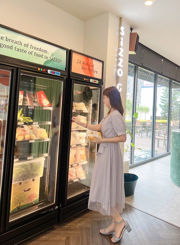 【台中西屯美食】SiZZO 款款好食中科超質感落地窗景早午餐,潛立方旁 可以看到潛水 - 第6張圖 1-3 IMG_1607