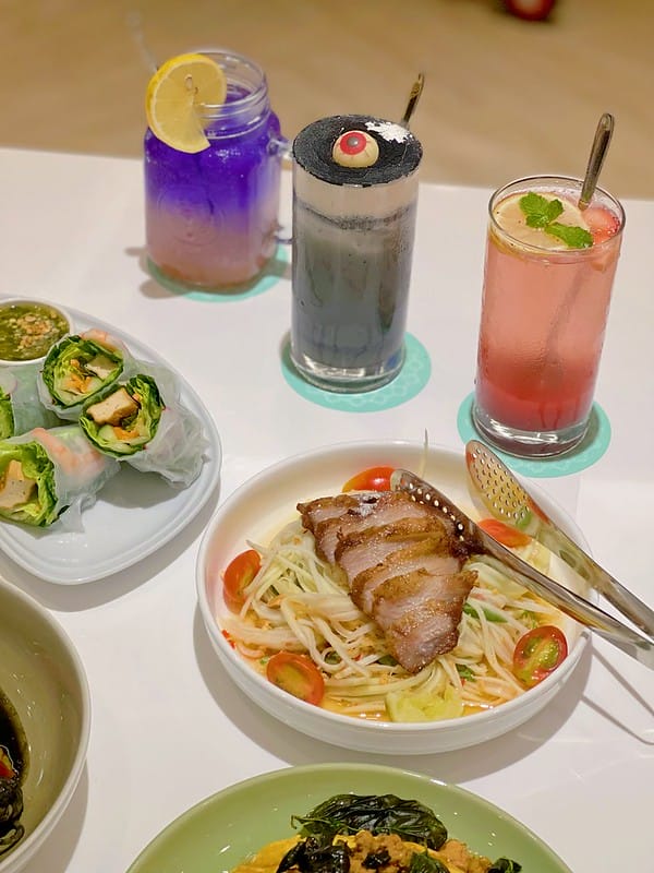 【台中東區美食】Lady nara 曼谷新泰式料理LaLaPort必吃美食,萬聖節限定黑夜降臨IG打卡/菜單 - 第8張圖 1-3 F_IMG_3066