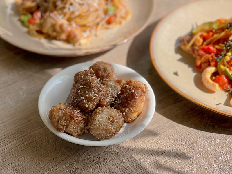 【台北士林美食】金孫韓廚 義大利麵特色韓式料理,好吃熱門人氣排隊餐廳IG打卡/菜單 - 第9張圖 1-2 F_IMG_1366