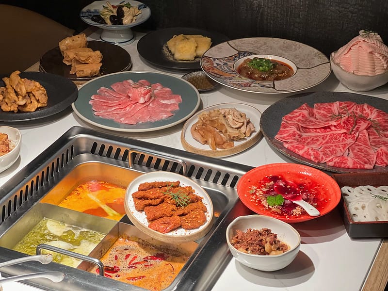 【台中西屯美食】重慶火鍋 緋花 風間集團全新品牌,四宮格麻辣火鍋 道地口味IG打卡/菜單 - 第23張圖 1-7 F_IMG_0789