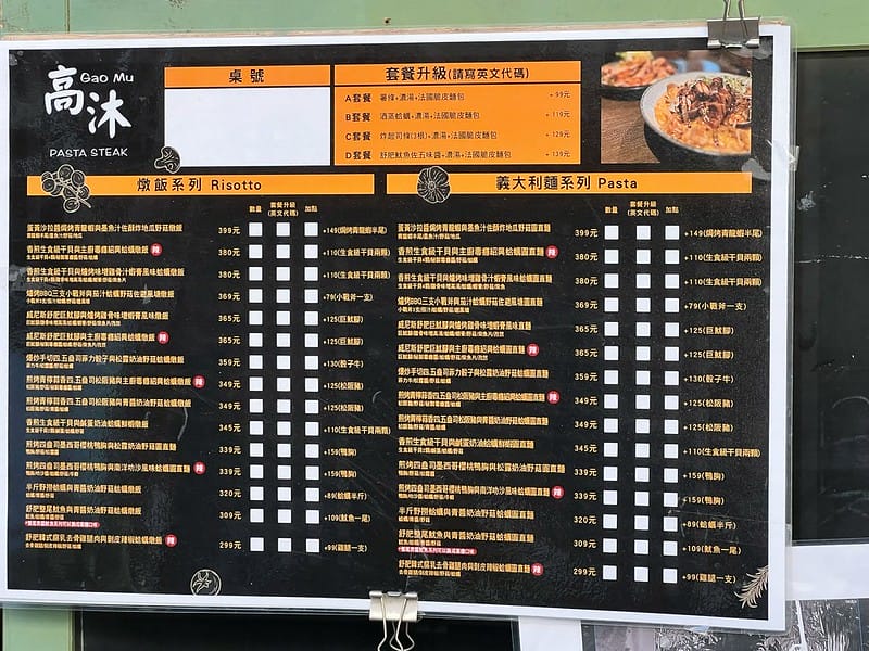 【台中北區美食】高沐手作料理餐廳 一中商圈台水市集美食,巷弄老宅平價排隊義大利麵IG打卡/菜單 - 第12張圖 1-3 F_IMG_4955