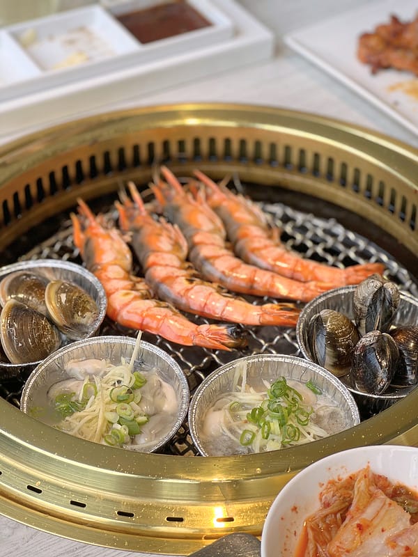 【台中南屯美食】三山燒肉輕井澤集團燒肉品牌,純白建築採光多人套餐超豐富IG打卡/菜單 - 第21張圖 1-9 F_IMG_4104