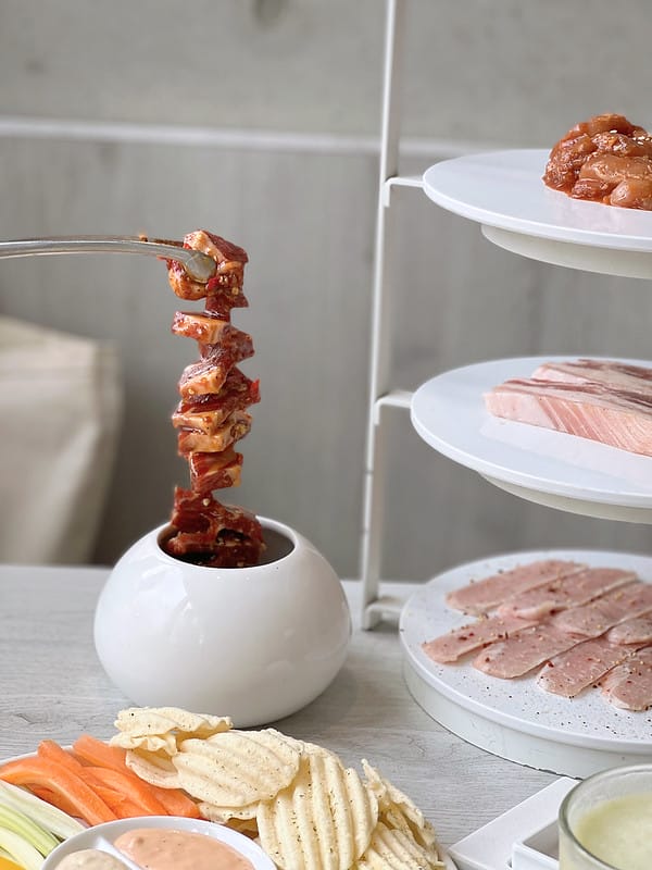 【台中南屯美食】三山燒肉輕井澤集團燒肉品牌,純白建築採光多人套餐超豐富IG打卡/菜單 - 第12張圖 1-8 F_IMG_4091