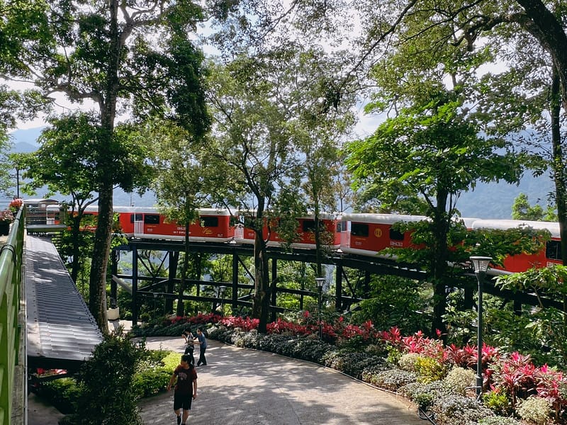 【苗栗南庄住宿】蘇維拉莊園超可愛蘑菇屋、天空列車、樹屋 豪華露營,恐龍溜滑梯、園區好拍好玩IG打卡 - 第4張圖 1-1 F_IMG_4423
