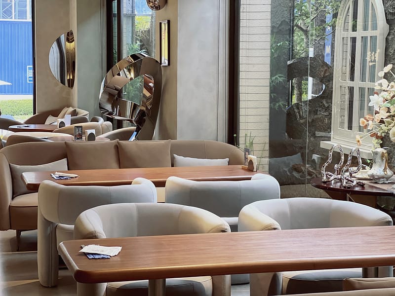 【台中南屯美食】茶馬司訪山茶店超熱門不限時咖啡廳,麵食炸物都好吃IKEA/文心公園旁 - 第7張圖 1-1 F_IMG_9904