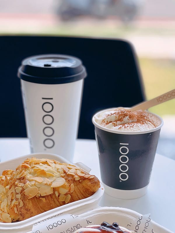 【台中北屯美食】Ten Thousand Coffee台中城市慨念店世界七大好喝咖啡之一,超好吃的可頌IG打卡/菜單 - 第15張圖 1-5 F_IMG_1605