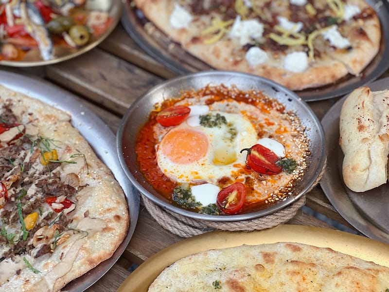 【台中西區美食】Pizza Hamsa來自耶路撒冷的異國pizza,吐司利亞新品牌 勤美草悟廣場IG打卡/菜單 - 第16張圖 1-5 F_IMG_1642