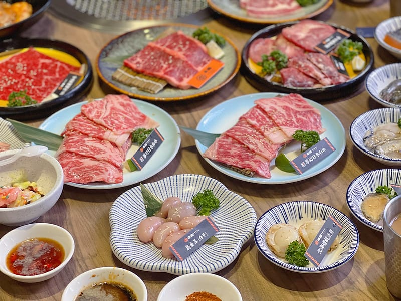 【台中北屯美食】本格和牛燒肉放題和牛吃到飽,超強自助吧朋友家庭聚餐IG打卡/菜單 - 第15張圖 1-4 F_IMG_1667