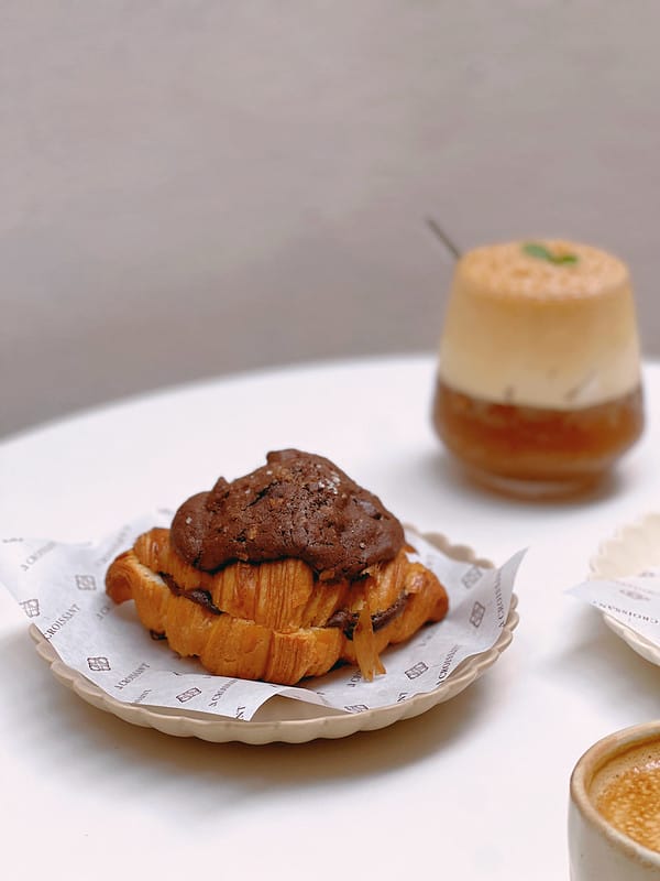 【台中西區美食】A croissant韓系文青好吃可頌 三角可頌,勤美商圈下午茶甜點IG打卡/菜單 - 第8張圖 1-3 F_IMG_2461
